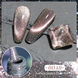 Qfdian Transparent Cat Eye Gel Nail Polish 10ml UV Nail Art Semi Permanent Hybrid Varnishes Magnet SPAR Lacquer Gel Vernis Soak