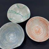 Qfdian  Japanese style Ceramic Color Irregular shape, Small Tableware, Home Kitchen Restaurant Supplies, Snack Dessert Sashimi Bowl, 1Pc