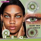 Qfdian Cosmetic Beauty Lenses Green Colored Contact Lenses for Eyes High Quality Blue Eye Lens Natural Gray Lenses Purple Lenses