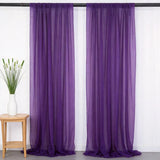 Qfdian  6 Panels-2.42ft×8ft Yellow Chiffon Sheer Backdrop Curtains for Parties Baby Shower Wedding Birthday Party Backdrop Stand