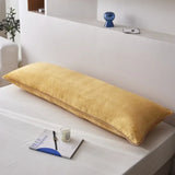 Qfdian  milk fleece, Farai fleece, double couple long pillowcase, long pillowcase to keep warm in winter