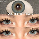 Qfdian  Color Contact Lenses NEW iD Series Beauty Green Lens Makeup Colorcon Fashion Black Eyes Lens Natural Brown Lenses For Eyes
