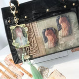 Qfdian Japanese Sweet Kawaii Women's Handbags Transparent Casual Streetwear Ita Bags Y2k Aesthetic Chic All Match Shoulder Underarm Bag