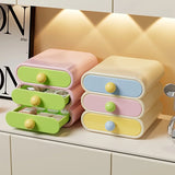 Qfdian  Desktop Drawer Storage Cosmetics Storage Box Large Capacity Bedroom Storage Dressing Table Decoration Back To School Season Gift