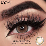 Qfdian  Colored Contact Lens NEW Twilight Series Cosmetics Natual Black Lens Woman Makeup Green Pupils Beauty Blue Contacts Lenses