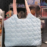 Qfdian  Korean Girls Students Preppy Shoulder Bags Cartoon Rabbit Flocking Sweet Bow Women's Handbags Fashion Y2k Aesthetic Underarm Bag