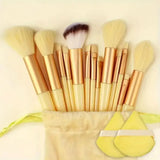 Qfdian Makeup Brush Set Soft Fluffy Professiona Cosmetic Foundation Powder Eyeshadow Kabuki Blending Make Up Brush Beauty Tool Makeup