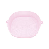 Qfdian Silicone Air Fryer Pads Oven Pans Fried Pizza Chicken Baskets Pads Square Round Replacement Pan Accessories Kitchen tools