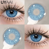 Qfdian NEW Blue Eye Color Lens 1 Pair Green Colored Pupils for Eyes Natural y2k Fashion Lenses Korean Style Colorcon Eye Contacts