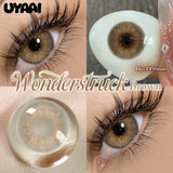 Qfdian  Color Contact NEW Eye Color Lens Makeup Green Eye Lenses Yearly For Eyes Blue Contact Lens Natural Colorcon High Quality