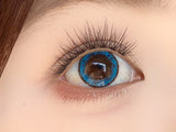 Qfdian  2pcs Cosplay Blue Purple Contact Lenses for Eyes Only For You Surprise Lenses Beauty Eye Color Lens Color Pupils Myopia
