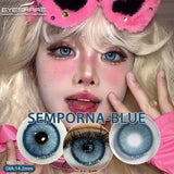 Qfdian Semporna Blue 14.2mm 1 Pair | 1 Year
