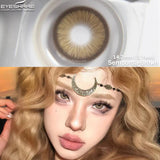 Qfdian Semporna Brown 14.2mm 1 Pair | 1 Year