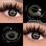 Qfdian  1pair IKEREL Color Contact Lenses for Eyes Blue/Brown/Gray/Green Softlens Natural Eye Contacts Yearly Cosmetics Pupils