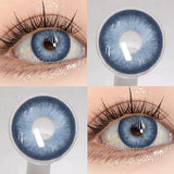 Qfdian  1pair New ARTHUR Color Contact Lenses for Eyes Green Eye Lenses Gray Contacts Fashion Cosmetic Pupils Yearly Color Eyes