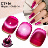 Qfdian Cat Eye Gel Polish With Nail Magnet Tools Flexible Iron Wire For Creating Heart Shapes On Nails Nail Art nail supplies iman