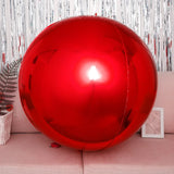 Qfdian  32inch Silver Gold 4D Balloons Foil Helium Huge Balloon Birthday Party Wedding Halloween Christmas Valentines Baby Shower Decor