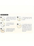 Qfdian  1pc Heart Shape Temporary Tattoo Sticker, ECG Finger Waterproof Fake Tattoo, Realistic Heart Tattoo Decal On Neck, Arms Unisex