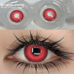 EYESHARE 1 Pair Color Contact Lenses for Eyes Cosplay Red Color Lens Anime Purple Lenses Korean Lenses Big Eye Lens Blue Lenses