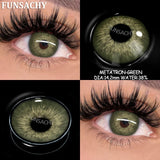 Qfdian  1pair IKEREL Color Contact Lenses for Eyes Blue/Brown/Gray/Green Softlens Natural Eye Contacts Yearly Cosmetics Pupils