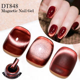 Qfdian Cat Eye Gel Polish With Nail Magnet Tools Flexible Iron Wire For Creating Heart Shapes On Nails Nail Art nail supplies iman