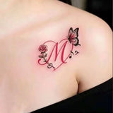 Qfdian  Minimalist Leaf Vine Tattoo Sticker Waterproof Long Lasting Fine Line Temporary Tattoo for Women Finger Hand