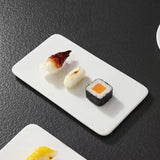 Qfdian  Japanese-style Kitchen Tableware Snack Dessert Steak Sushi Plate Wedding Supplies Home Restaurant Dish Ceramic Dinner Plate, 1Pc