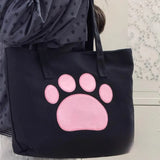 Qfdian  Fashion Cartoon Cute Paw Underarm Bag Women Y2k Aesthetic Kawaii Chic Canvas Bags All Match Casual Office Lady Shoulder Handbags