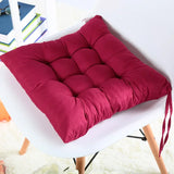Qfdian Colourful Chunky Seat Pads Cushion Chair Garden Cushion New Home Textile Cushion Garden HomeTie On Office Garden Dining Kitchen