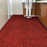 Qfdian Carpet Modern Minimalist Square Flooring Polymer Anti Slip Rubber Backing Durable Fade Resistant Machine Washable Indoor Outdoor