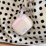 Qfdian Simple Style Girl Silicone Case For AirPods1 2 For AirPods 3 For AirPods Pro Earphone Accessories Cute Pink Umbrella Dog Pendant