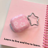 Qfdian 3D Crystal Wing Star Earphone Case Protect For Airpods 1 2 3 4 Cover Soft Shockproof For Air Pods Pro Pro2nd Fundas