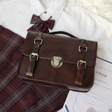 Qfdian Y2k Aesthetic Preppy Women Shoulder Bag Vintage Jk Girls Students Trendy Backpacks Casual All Match Fashion Handbags Crossbody
