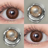 Magister Color contact lenses Gray lenses 1Pair for eyes iris-inspired Colored Lenses Yearly Circle lenses