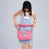 Qfdian Sweet Cool Y2k Aesthetic Fashion Handbags Women Casual All Match Vintage Shoulder Bag Girls Patchwork Denim Holes Crossbody Bags