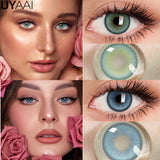 Qfdian  NEW Colored Contact Lenses Natual Pupils Gray Contacts Lenses Green Pupils Women Makeup Blue Pupils Cosmetic Black Lenses