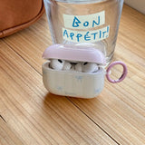 Qfdian Korea lovely pink bow soft silicone case for airpods 4 new fashion girl earphone accessories for airpods 1/2/3 pro 2 coque cases