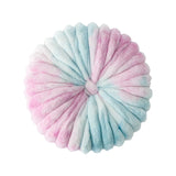 Qfdian  ‌Luxury Ins Hot Round Seat Cushion Fantasy Tie Dye Pillow Office Chair Lumbar Back Cushion Cute Plush Sofa Throw Home Decor