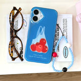 Qfdian New Arrival Fruit Phone Case Bracelet Pendant For Iphone 16ProMax 16Pro 13 14 15 16 Pro Max 14ProMax 15Pro 15ProMax Cover