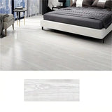 Qfdian  20PCS 40x15cm 3D Self-adhesive floor sticker Thicken Wood Grain Floor Wallpaper 3d Wall Sticker Waterproof room wear-resistant