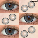 Qfdian  Color Contact Lenses Beauty Blue Lens Makeup Colorcon Fashion Natural Black Eyes Lens Natural Brown Lenses Fashion Lens