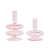 Qfdian Pink Wedding Table Centerpieces Candle Holder Wedding Decoration Flower Vase Home Decoration Accessories Vases Room Decor