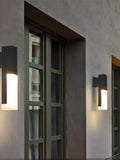 Qfdian  LED balcony Outdoor Wall Lamp Waterproof Garden Porch Wall Sconces Villa Hotel Courtyard Aisle Corridor Wall Lamp