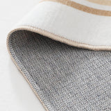 Qfdian  Premium Cashmere Bedside Rug - Ultra Soft Non-Slip Floor Mat for Bedroom & Living Room, Modern Minimalist Home Decor