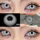 Qfdian 1pair/2pcs Colored Contact Lenses for Eyes Blue Contacts Purple Lenses Cosplay Contact Lenses Yearly Fashion Eye Lenses