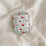 Qfdian  Simple Cherry Pendant Suitable For Apple Earphone Protective Cover Airpodspro2 Wireless Bluetooth Earphone Case
