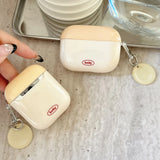 Qfdian Korea lucky case for apple airpods 4 2024 cute headphone cover for airpods 1/2/3 pro 2nd wireless bluetooth charging box shell