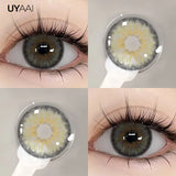Qfdian  1 Pair Cleopatra Pupils Lens Yearly  For Eyes Blue Green Contact LensNatural Len Colorcon High Quality Lense