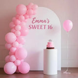 Qfdian  120pcs 5inch Pink Balloons, Small Latex Balloons for Baby Bridal Shower Gender Reveal Birthday Party Decorations