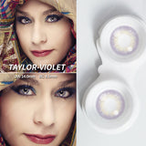 Qfdian Taylor Violet 14.0mm 1 Pair | 1 Year